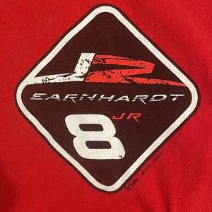 Dale Earnhardt Junior T-shirt red